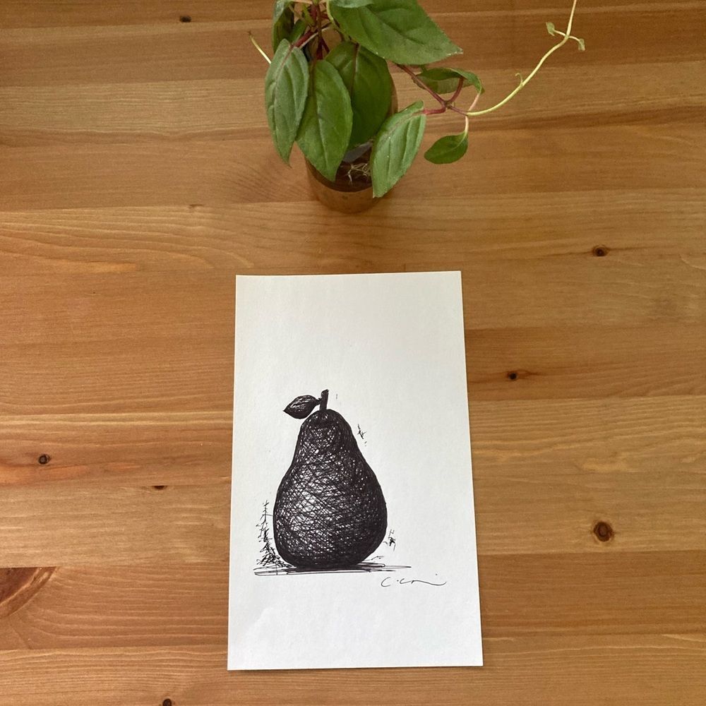 New Original Signed Artwork Ink on Paper